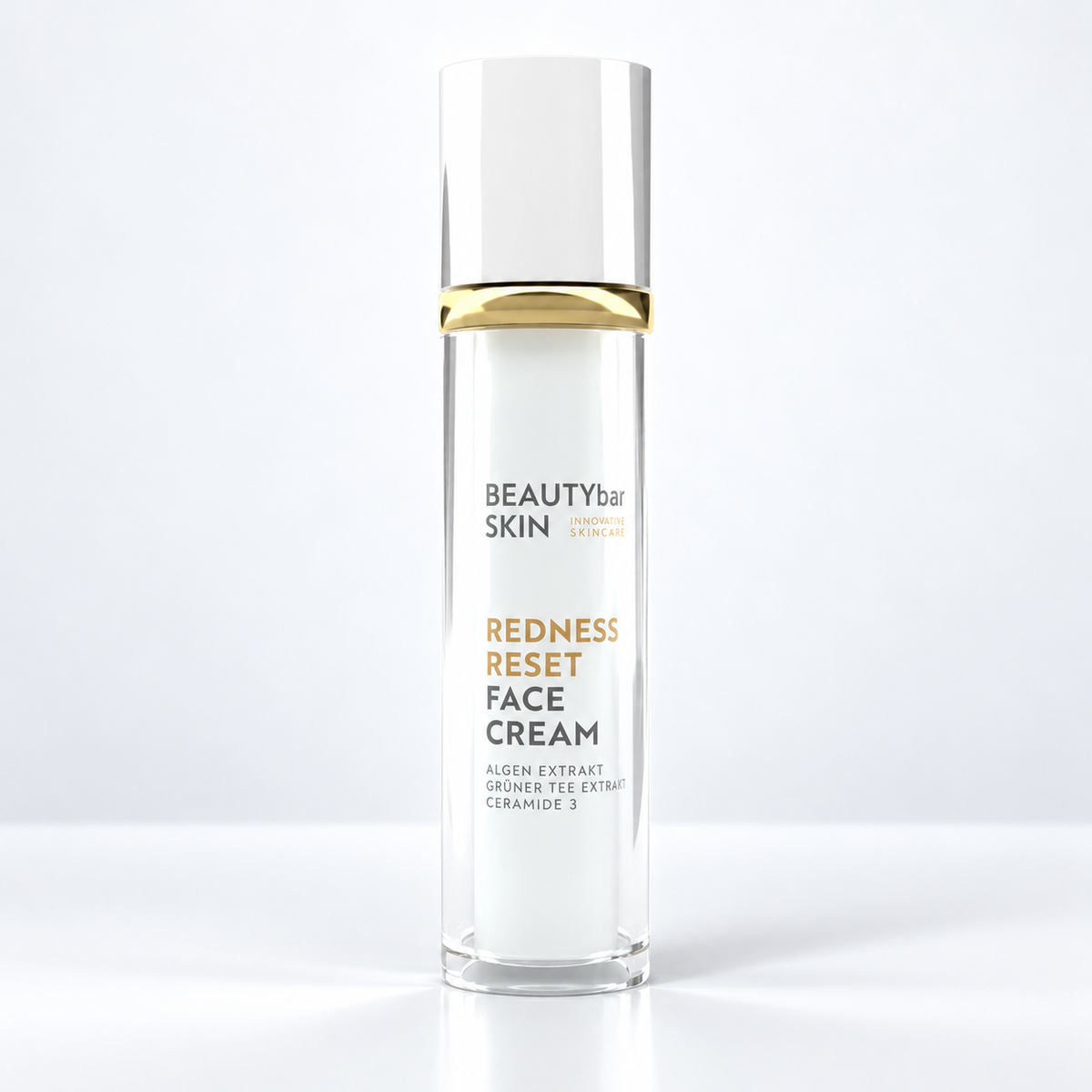 BEAUTYbar SKIN REDNESS RESET DAY auf hellem Hintergrund