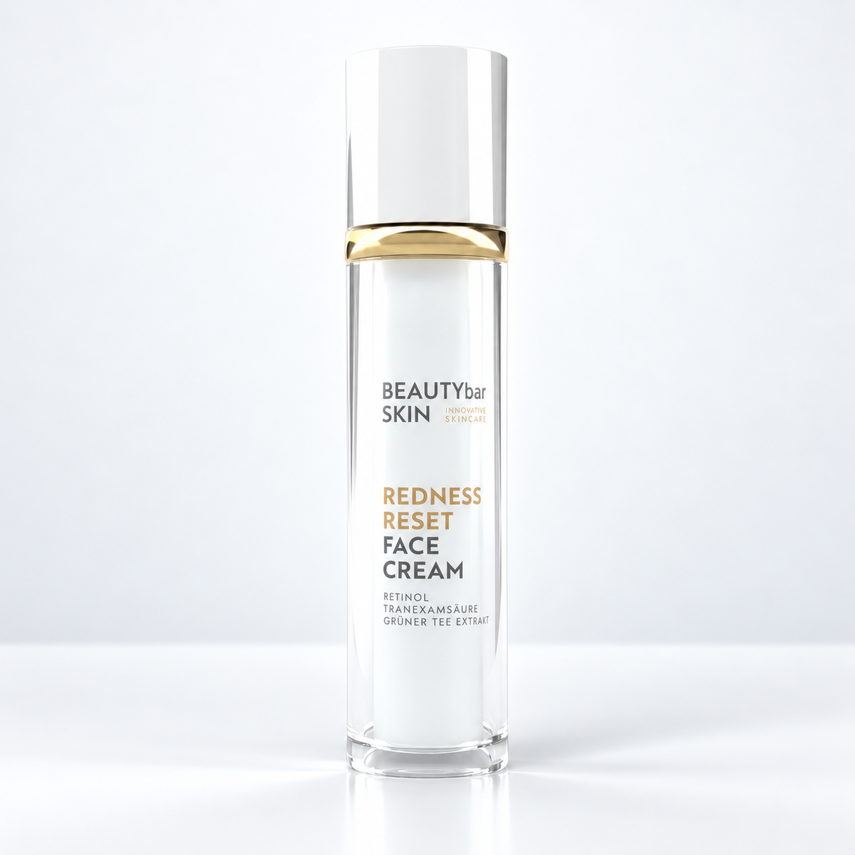 BEAUTYbar SKIN REDNESS RESET NIGHT auf hellem Hintergrund
